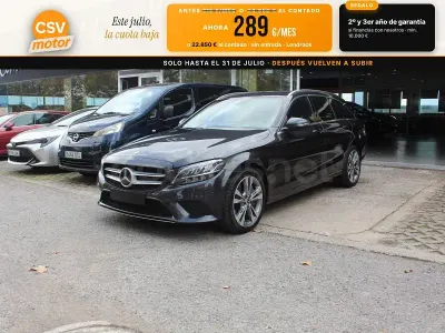 Usado Mercedes C300e 306 CV (225 kW) 2021 Negro Berlina