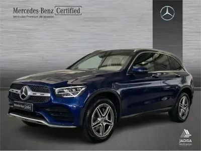 Usado Mercedes GLC300de 306 CV (225 kW) 2021 Azul SUV