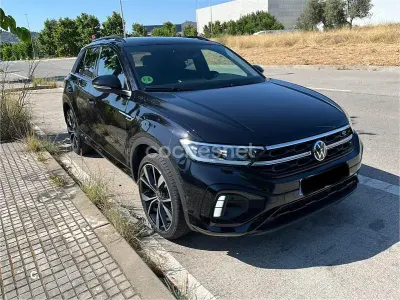Usado VW T-Roc R-line 190 CV (139 kW) 2024 Negro SUV