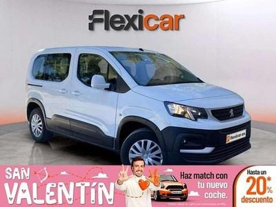 Usado Peugeot Rifter Active 131 CV (96 kW) 2021 Blanco Monovolumen