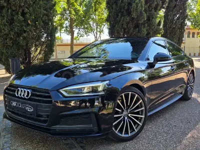 Usado Audi A5 Sportback 150 CV (110 kW) 2018 Negro Utilitario