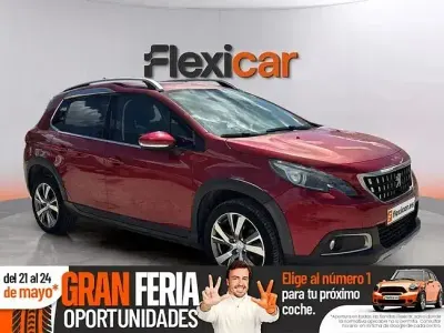 Brugt Peugeot 2008 Allure 120 HK (88 kW) 2019 Rød SUV