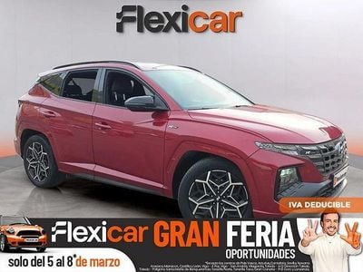 Usado Hyundai Tucson N Line 150 CV (110 kW) 2023 Rojo SUV