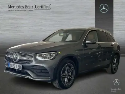 Usado Mercedes GLC220 AMG line 194 CV (142 kW) 2022 Gris SUV