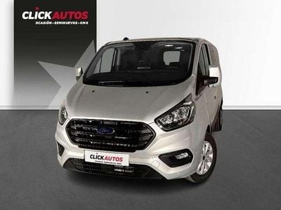 Plateado Usado 2024 Ford Transit Custom Trend Familiar | 30.250 € (Precio justo)