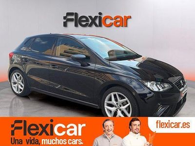 Usado Seat Ibiza FR 115 CV (84 kW) 2018 Negro Utilitario