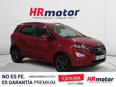Usado Ford Ecosport ST-Line 125 CV (91 kW) 2022 Rojo SUV