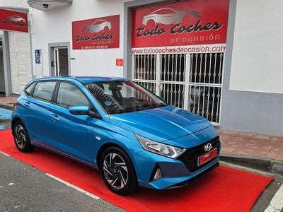 Usado Hyundai i20 84 CV (61 kW) 2021 Azul Utilitario