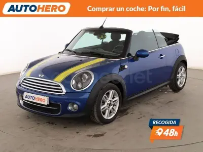 Usado Mini Cooper D Cabriolet 112 CV (82 kW) 2015 Azul Descapotable