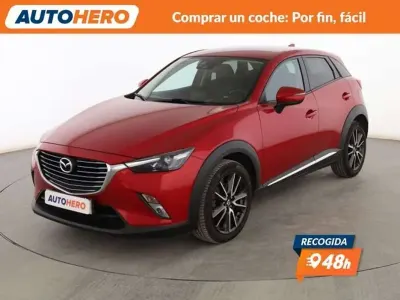 Begagnad Mazda CX-3 Luxury 120 HK (88 kW) 2015 Röd SUV