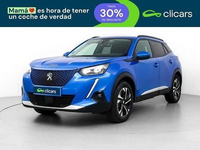 Begagnad Peugeot e-2008 Active 100 kW (136 HK) 2021 Blå SUV