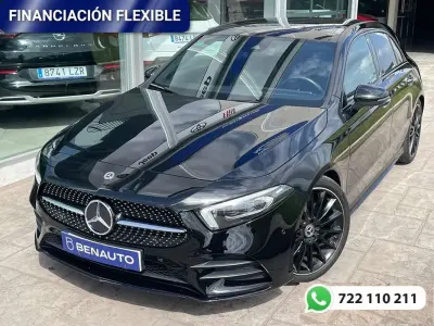 Usado Mercedes A200 150 CV (110 kW) 2022 Negro Utilitario