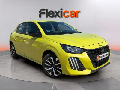 Usado Peugeot 208 Style 110 CV (80 kW) 2025 Amarillo Utilitario