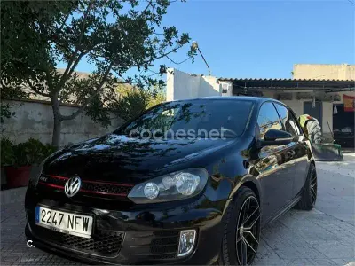 Usado VW Golf VII GTI 210 CV (154 kW) 2012 Negro Berlina