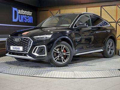 Usado Audi Q5 S-Line 204 CV (150 kW) 2022 Negro SUV