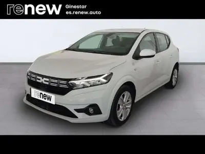 Usado Dacia Sandero Expression 101 CV (74 kW) 2023 Blanco Utilitario