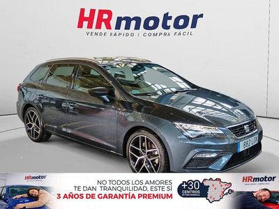 Usado Seat Leon FR 150 CV (110 kW) 2020 Gris / plata Familiar