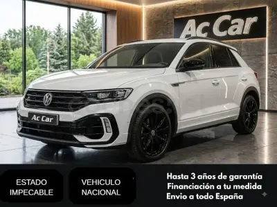 Usado VW T-Roc R-line 150 CV (110 kW) 2023 Blanco SUV