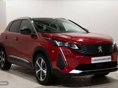 Rojo Usado 2022 Peugeot 3008 GT SUV | 23.500 €