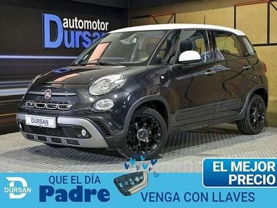 Usado Fiat 500L Cross 95 CV (69 kW) 2021 Gris Monovolumen