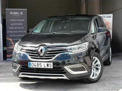 Käytetty Renault Espace Zen 160 HP (117 kW) 2016 Musta Tila-auto