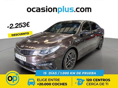 Usado Kia Optima GT-Line 180 CV (132 kW) 2019 Marrón Berlina