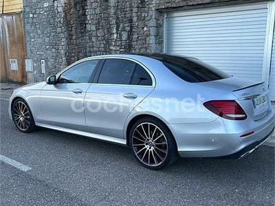 Usado Mercedes E220 194 CV (142 kW) 2019 Gris / plata Berlina