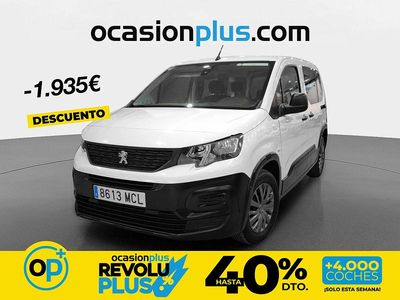 Usado Peugeot Rifter Active 100 CV (73 kW) 2022 Blanco Monovolumen