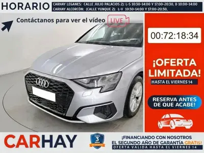 Usado Audi A3 Advanced Plus 204 CV (150 kW) 2021 Gris / plata Berlina