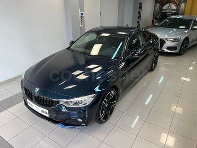 Usado BMW 420 190 CV (139 kW) 2016 Azul Coupe