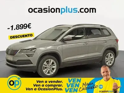 Usado Skoda Karoq Ambition 150 CV (110 kW) 2019 Gris / plata SUV