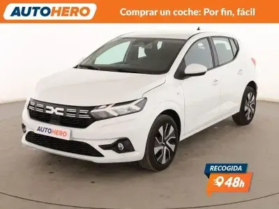 Usado Dacia Sandero Expression 91 CV (66 kW) 2024 Blanco Utilitario