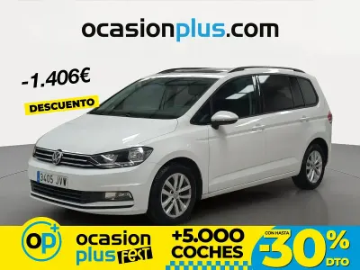 Usado VW Touran Advance 116 CV (85 kW) 2016 Blanco Monovolumen