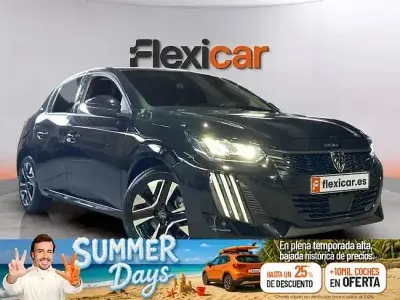 Usado Peugeot 208 Allure 100 CV (73 kW) 2025 Negro Utilitario