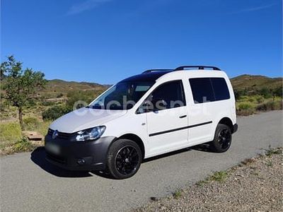 Usado VW Caddy Pro 110 CV (80 kW) 2015 Blanco Monovolumen