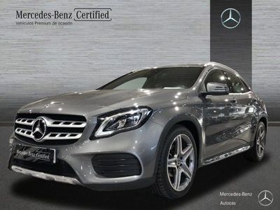 Usado Mercedes GLA200 AMG line 136 CV (100 kW) 2019 Gris montaña SUV