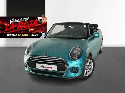 Usado Mini One Cabriolet 102 CV (75 kW) 2020 Azul Descapotable
