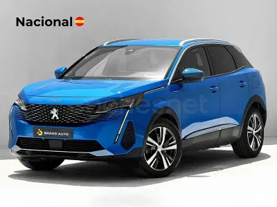 Usado Peugeot 3008 Allure 225 CV (165 kW) 2021 Azul SUV