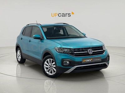 Usado VW T-Cross Advance 110 CV (80 kW) 2021 Azul SUV