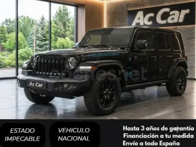 Usado Jeep Wrangler 381 CV (280 kW) 2021 Negro SUV