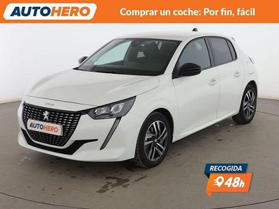 Usado Peugeot 208 Allure 102 CV (75 kW) 2022 Blanco Utilitario