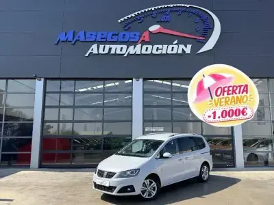 Usado Seat Alhambra XCELLENCE 150 CV (110 kW) 2022 Blanco Monovolumen