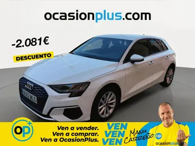 Usado Audi A3 110 CV (80 kW) 2023 Blanco Berlina