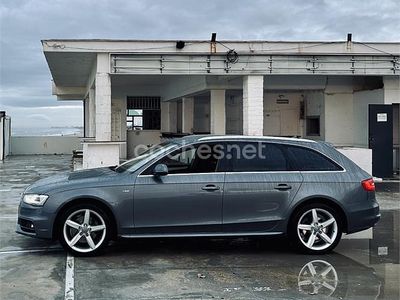 Usado Audi A4 S-Line 150 CV (110 kW) 2015 Gris / plata Familiar