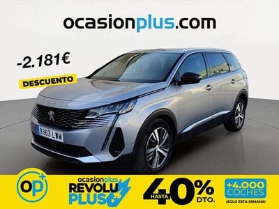 Usado Peugeot 5008 Allure 130 CV (95 kW) 2022 Gris SUV