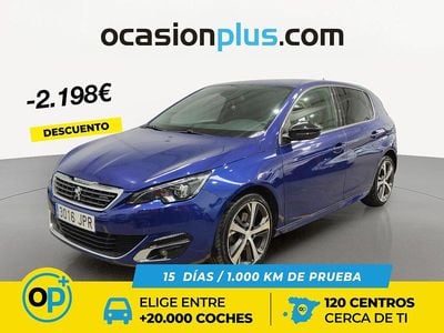 Azul Usado 2016 Peugeot 308 GT-line Utilitario | 10.602 € (Buen precio)