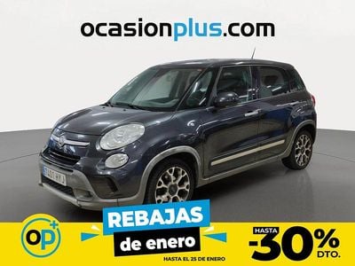 Gris Usado 2014 Fiat 500L Trekking Monovolumen | 6150 € (Buen precio)