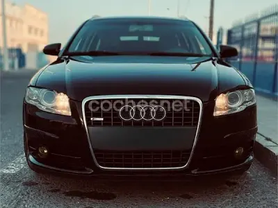Usado Audi A4 S-Line 170 CV (125 kW) 2008 Negro Familiar