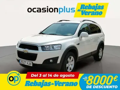 Usado Chevrolet Captiva LT 163 CV (119 kW) 2012 Blanco SUV
