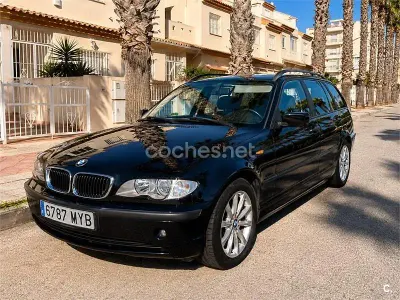 Usado BMW 318 143 CV (105 kW) 2005 Azul Berlina